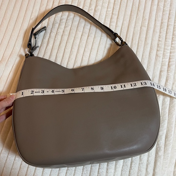 Coach Nomad | Leather Hobo Bag | Dark Fog + Black Accents - Picture 12 of 17